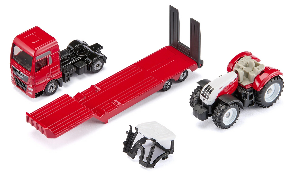 MAN LKW mit Steyr Traktor