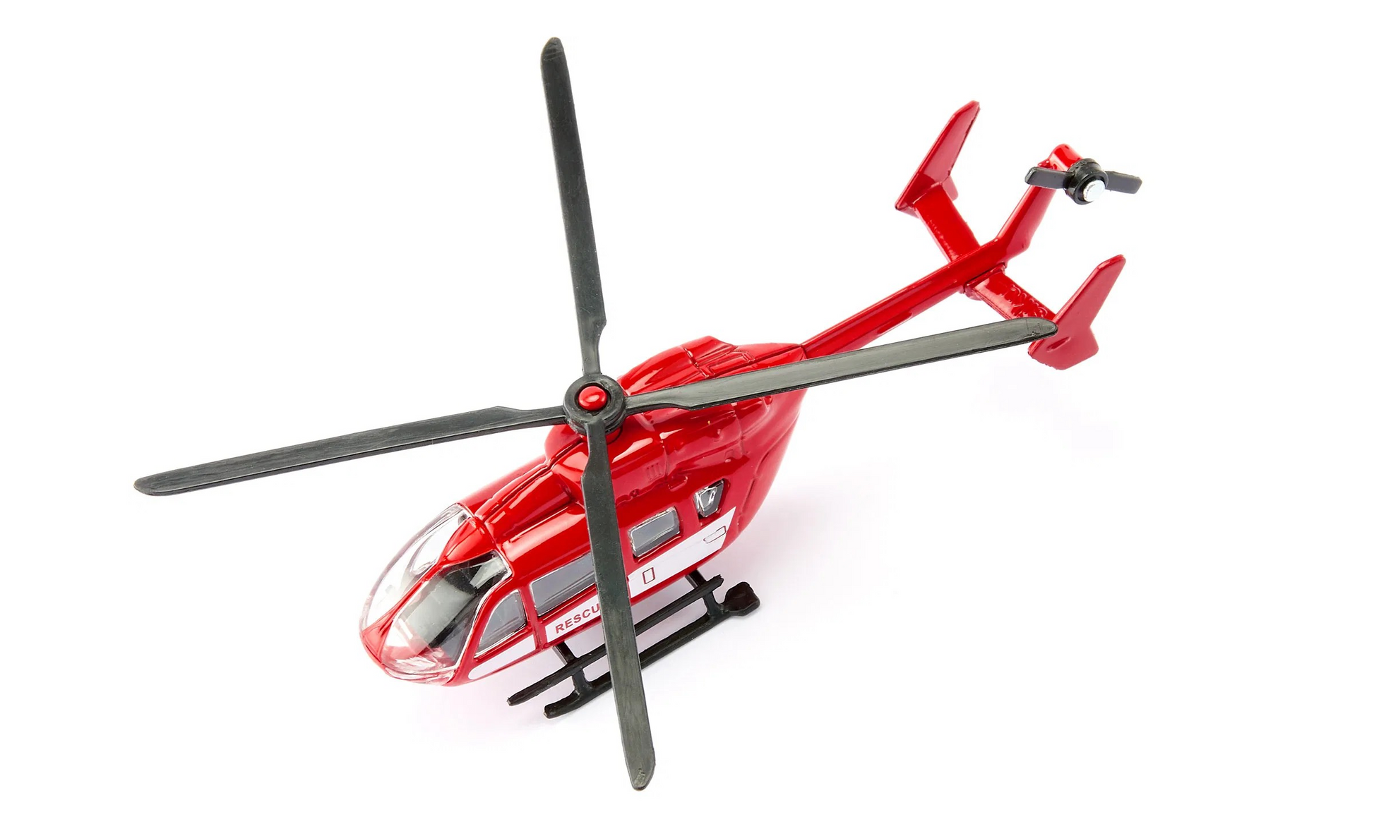 Mercedes-Benz Rettungswagen und Hubschrauber