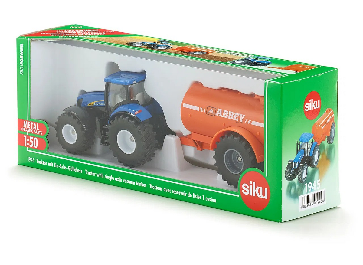 Traktor mit Ein-Achs-Güllefass