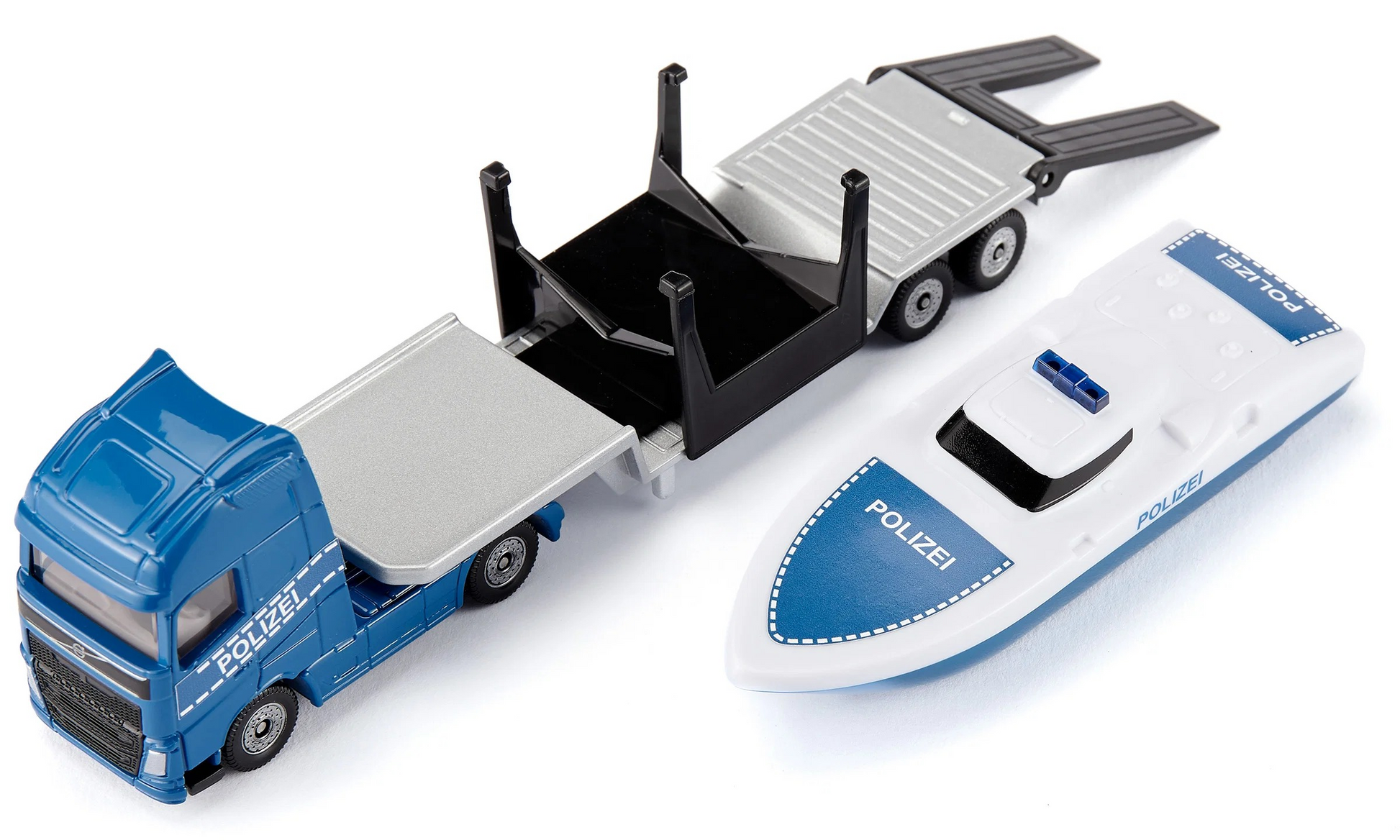 Volvo LKW mit Boot