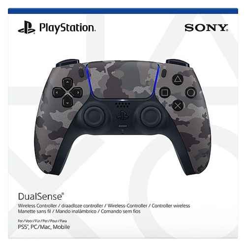 PS5 Controller DualSense V3 Grey Camouflage
