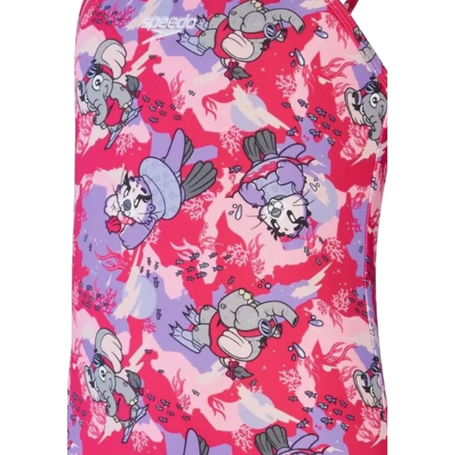 LTS DIGI FRILL TRSP IF PINK/PU