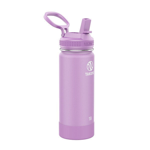 Actives Straw Insulted Bottle 18oz/530