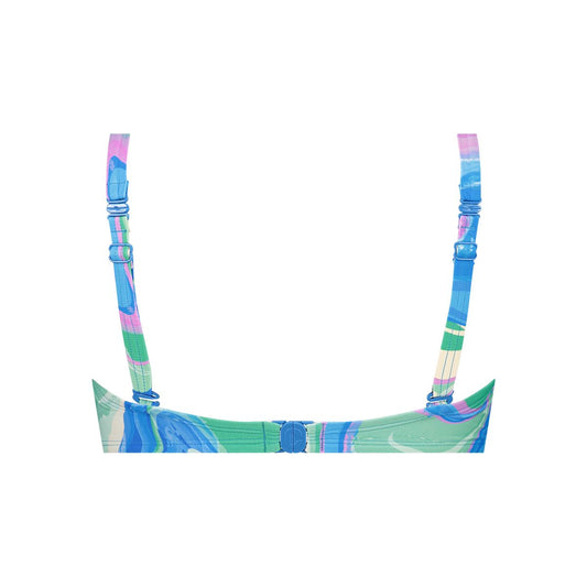 Bikini top twisted padded wired