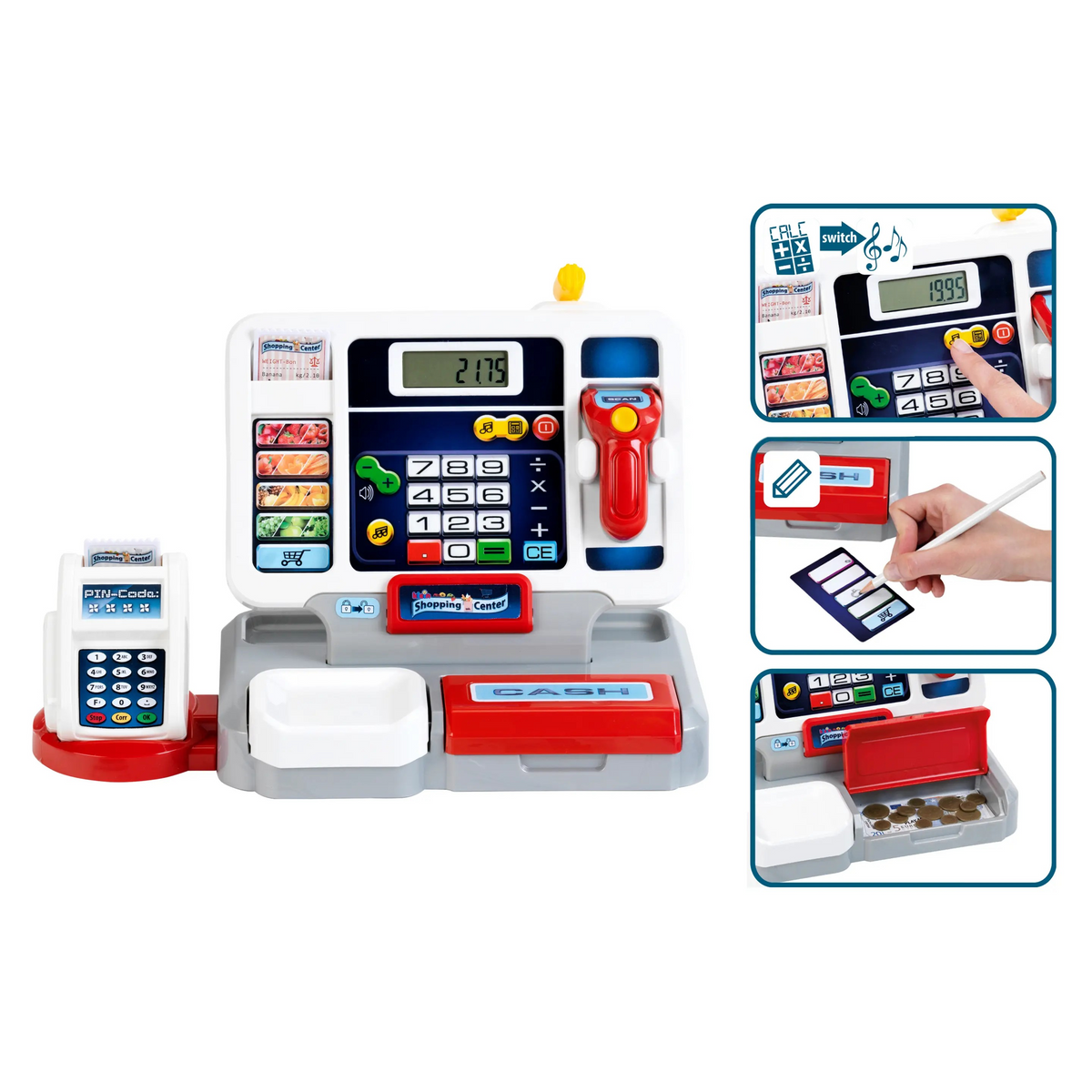 Tablett Kasse