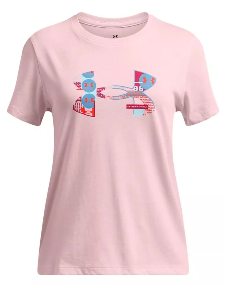 UA Big Logo UA Fill SS-PNK