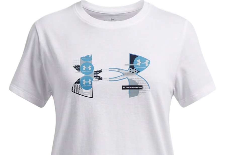 UA Big Logo UA Fill SS-WHT