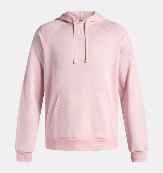 UA Rival Fleece Hoodie-PNK
