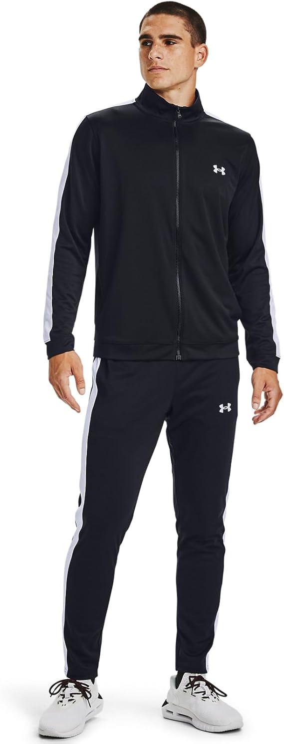 UA Rival Knit Track Suit-BLK