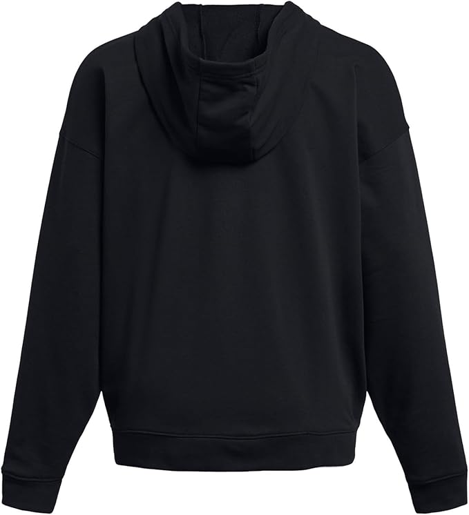 UA Rival Terry OS FZ Hooded, BLK