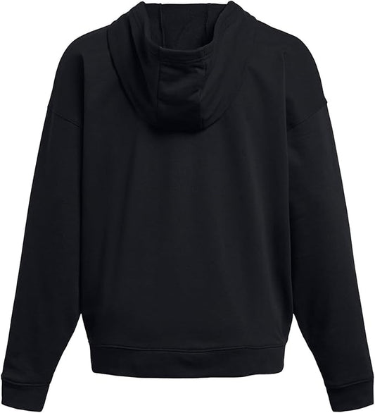 UA Rival Terry OS FZ Hooded, BLK