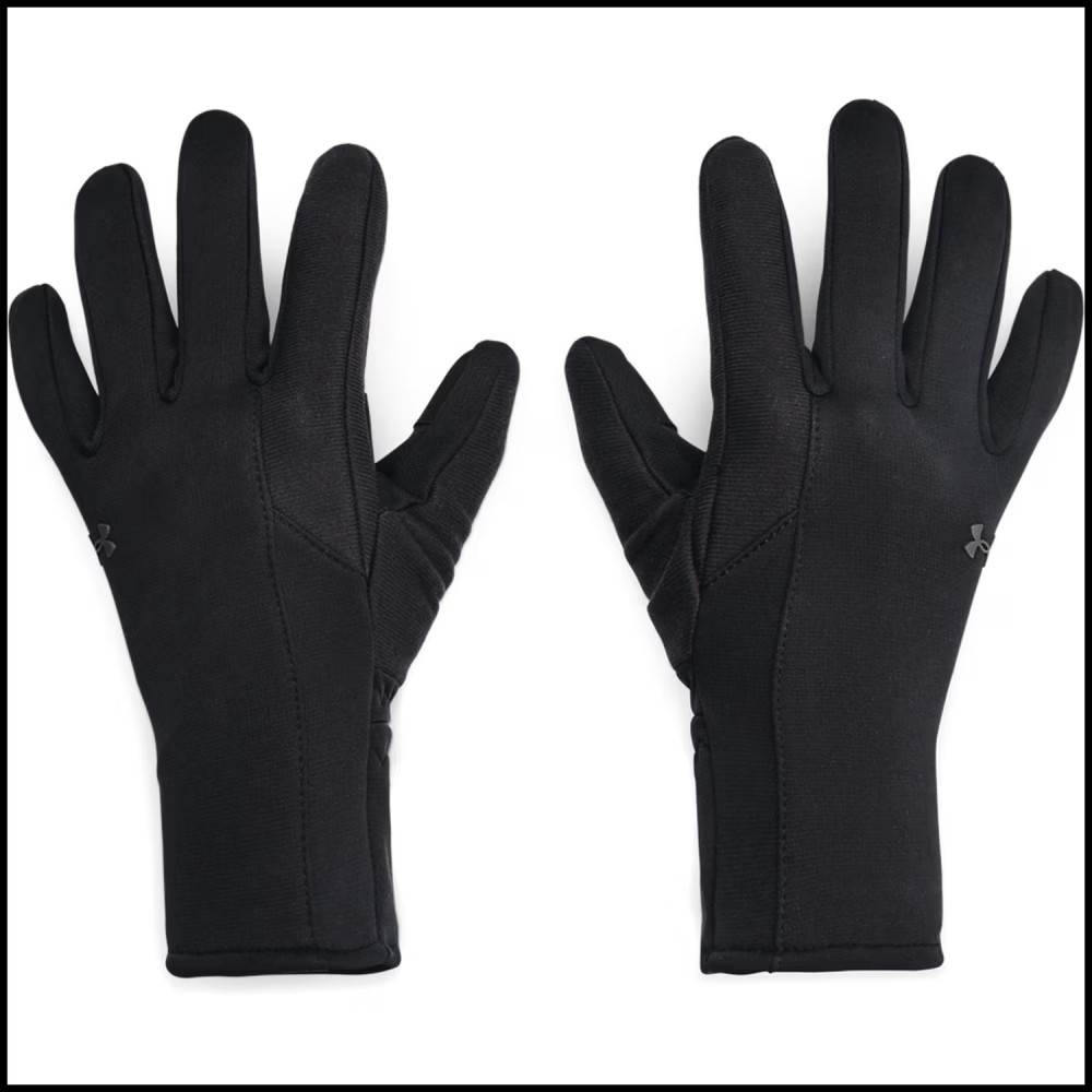 UA Storm Fleece Gloves-BLK