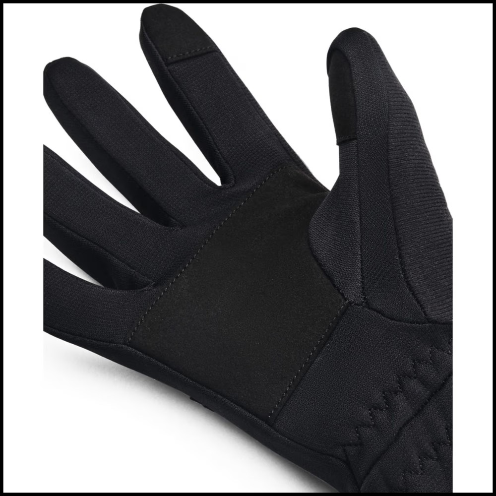 UA Storm Fleece Gloves-BLK