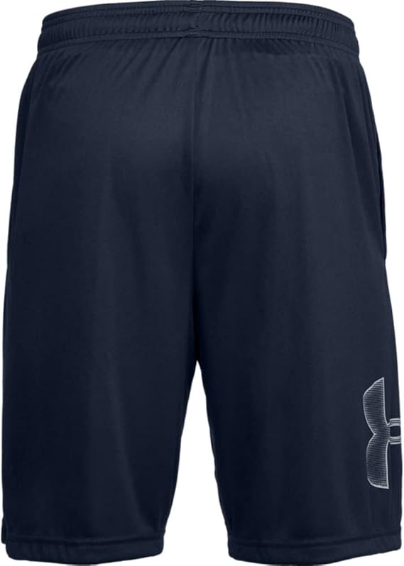 UA TECH GRAPHIC SHORT-BLU