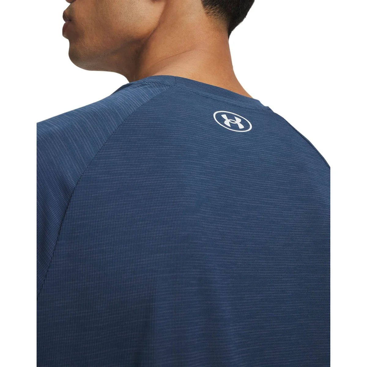 UA Tech Textured SS-BLU