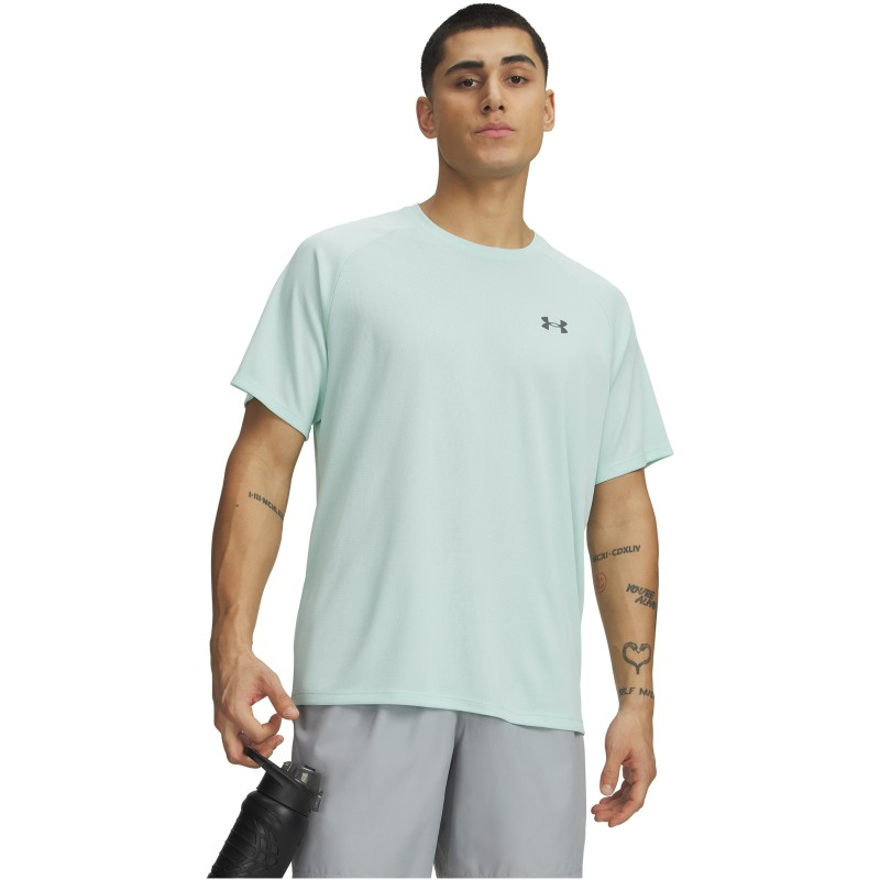 UA Tech Textured SS-GRN