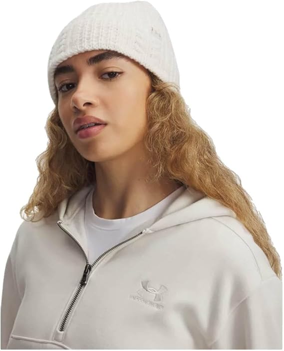 W Halftime Cable Knit Beanie-B