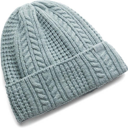 W Halftime Cable Knit Beanie-G