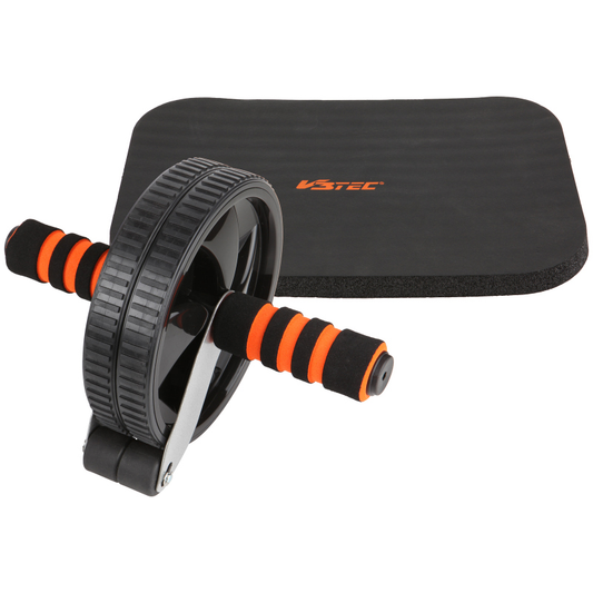 AB WHEEL Bauchtrainer,schwarz-orang