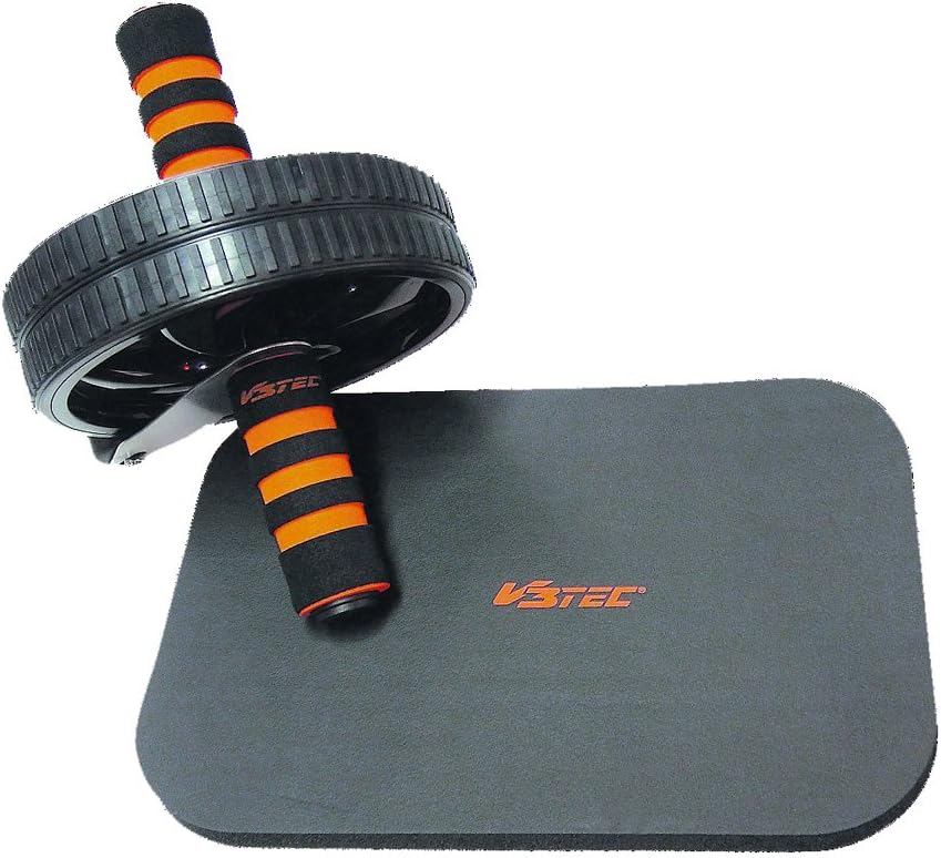 AB WHEEL Bauchtrainer,schwarz-orang