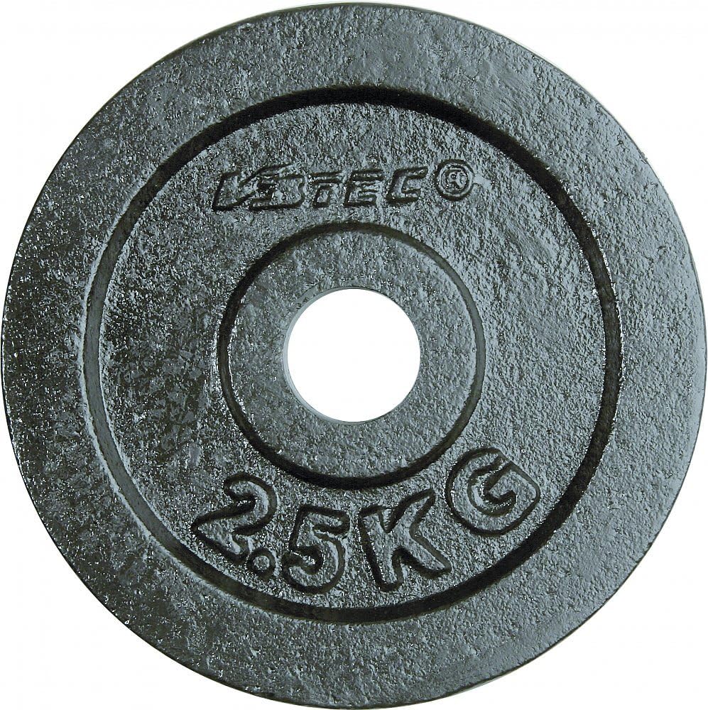 Hantelscheibe, schwarz 2 x 2,5