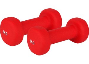 NEOPRENHANTEL rot