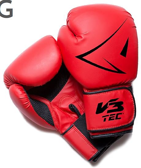 NOS CLUB TRAINING Boxhandschuh,rot- rot-schwarz
