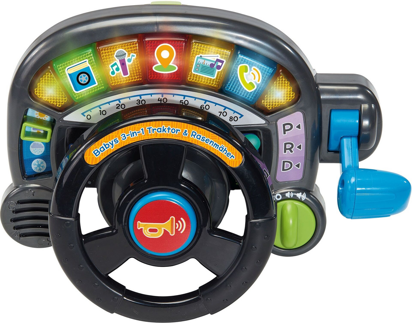 Babys 3-in-1 Traktor & Rasenmäher