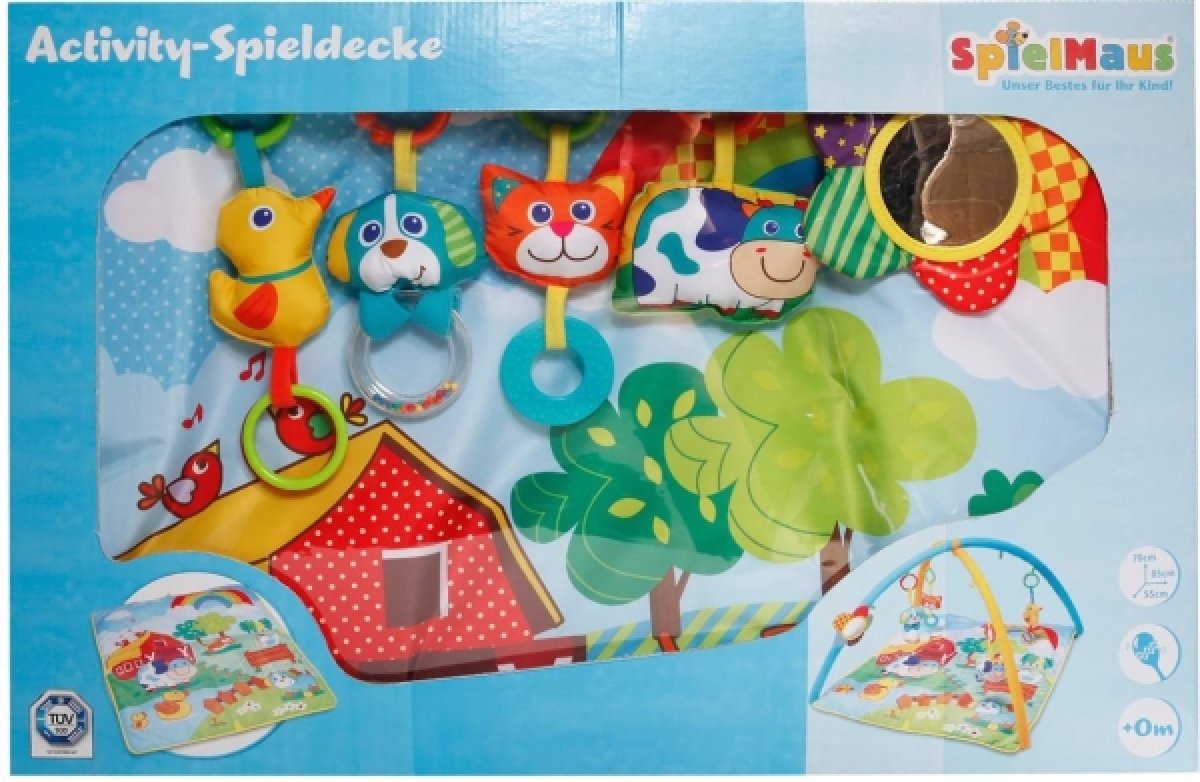 Activity Spieldecke chrom