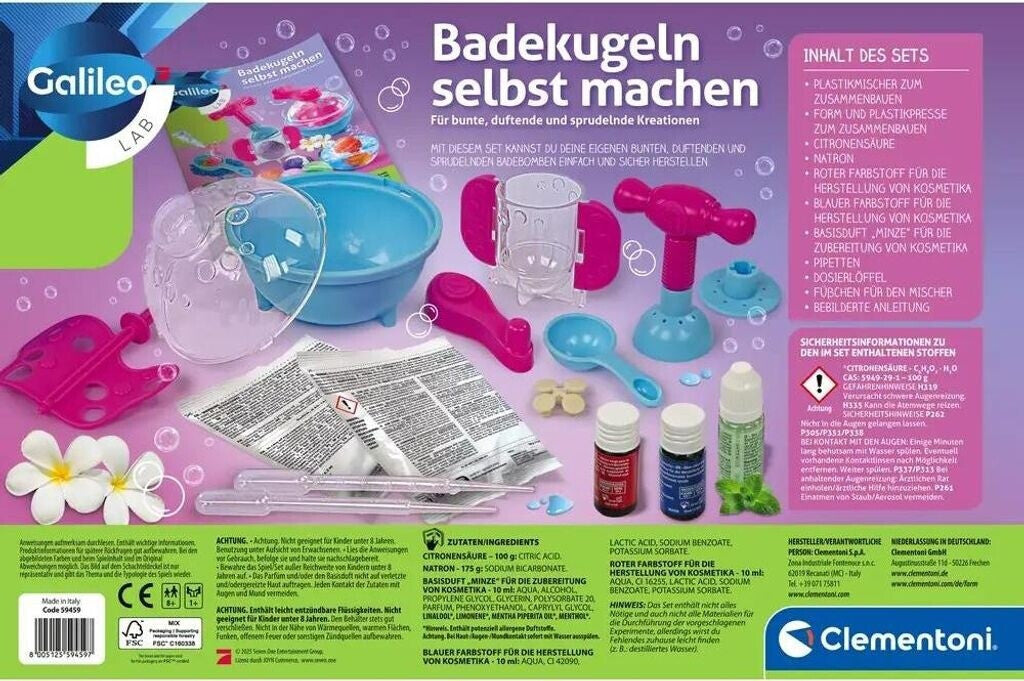 Galileo Badekugeln selbst machen