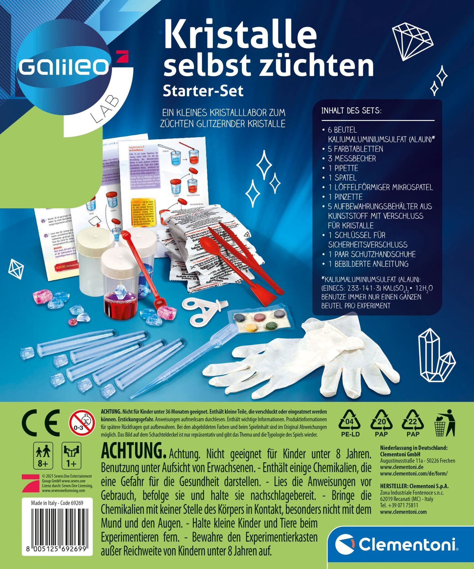 Kristalle selbst züchten Start