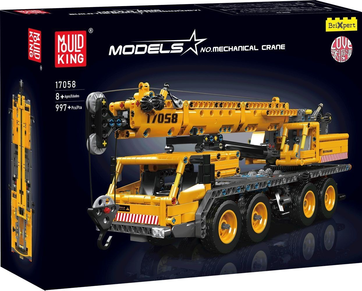 MouldK Teleskop Mobilkran 1020 Teile