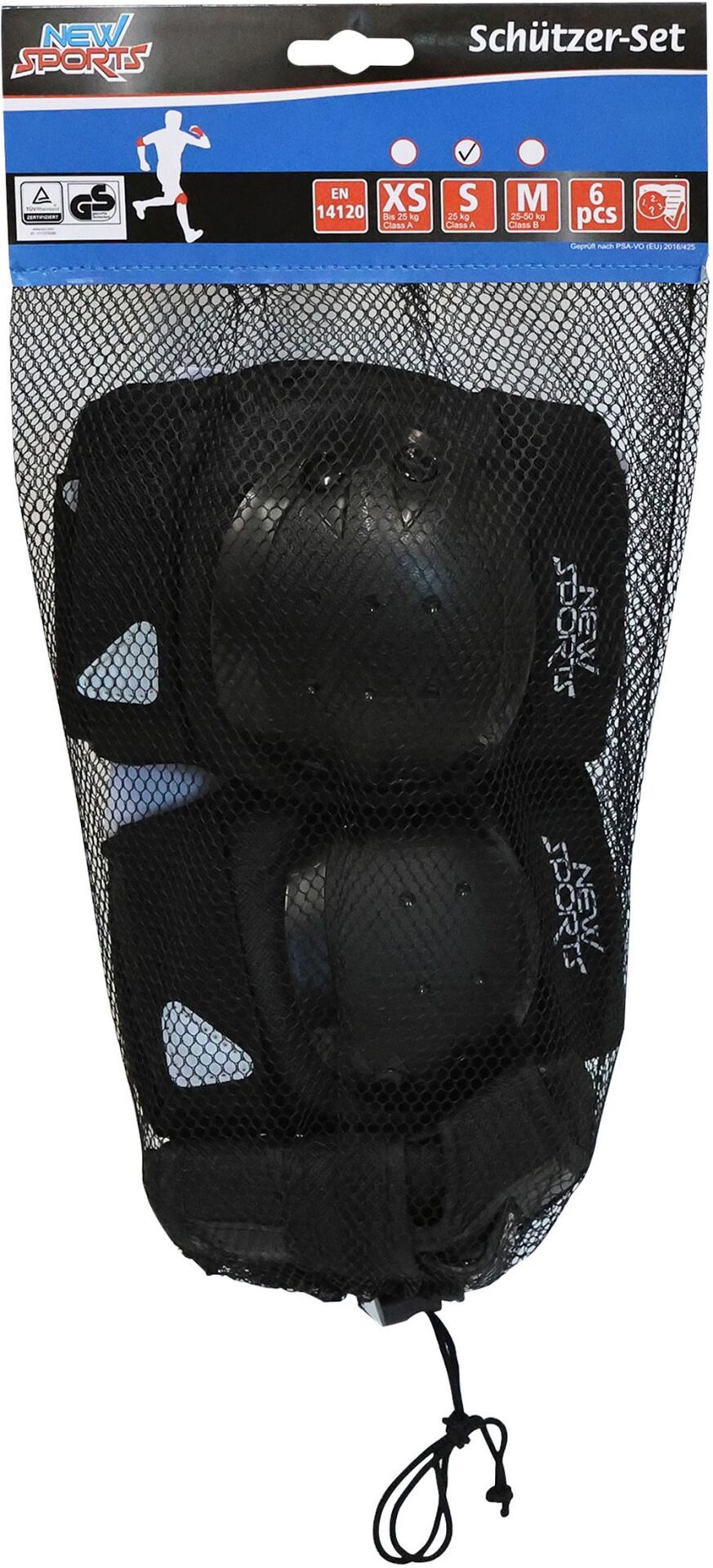 NSP Schützer-Set schwarz S