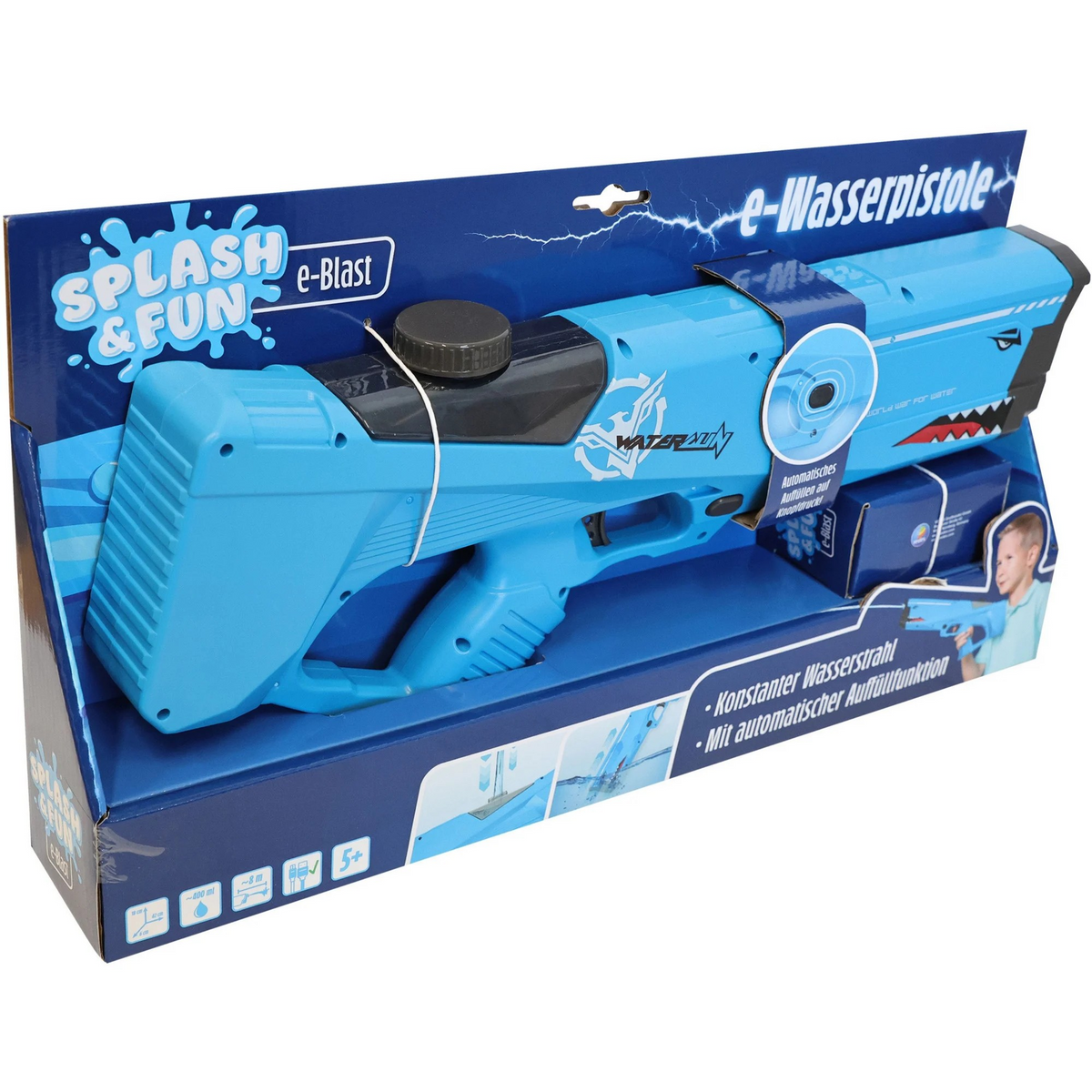 SF Wasserpistole Hai 42cm elektrisch