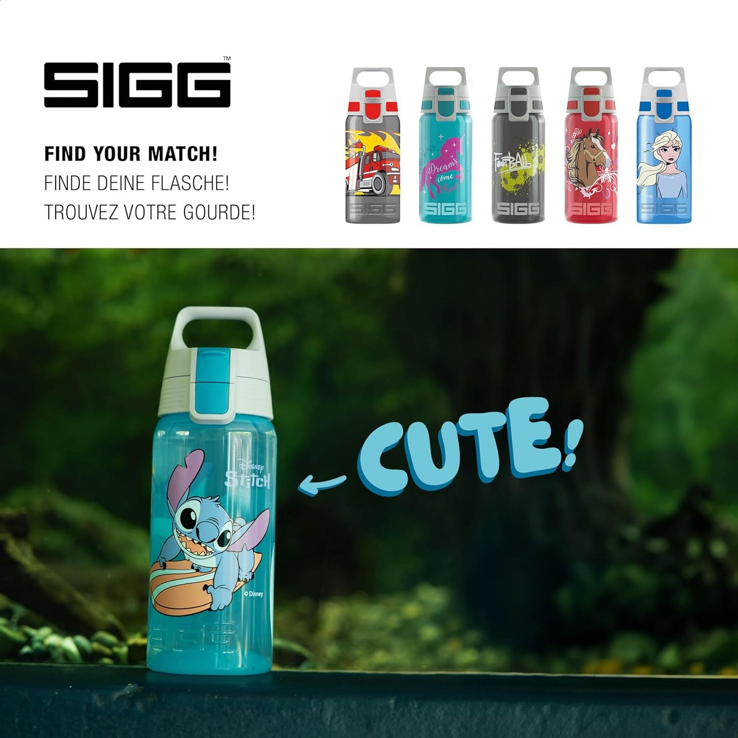 Sigg Viva one Stitch Surfing 0,5l