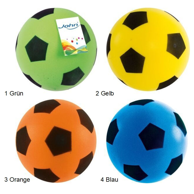 Softfußball bunt